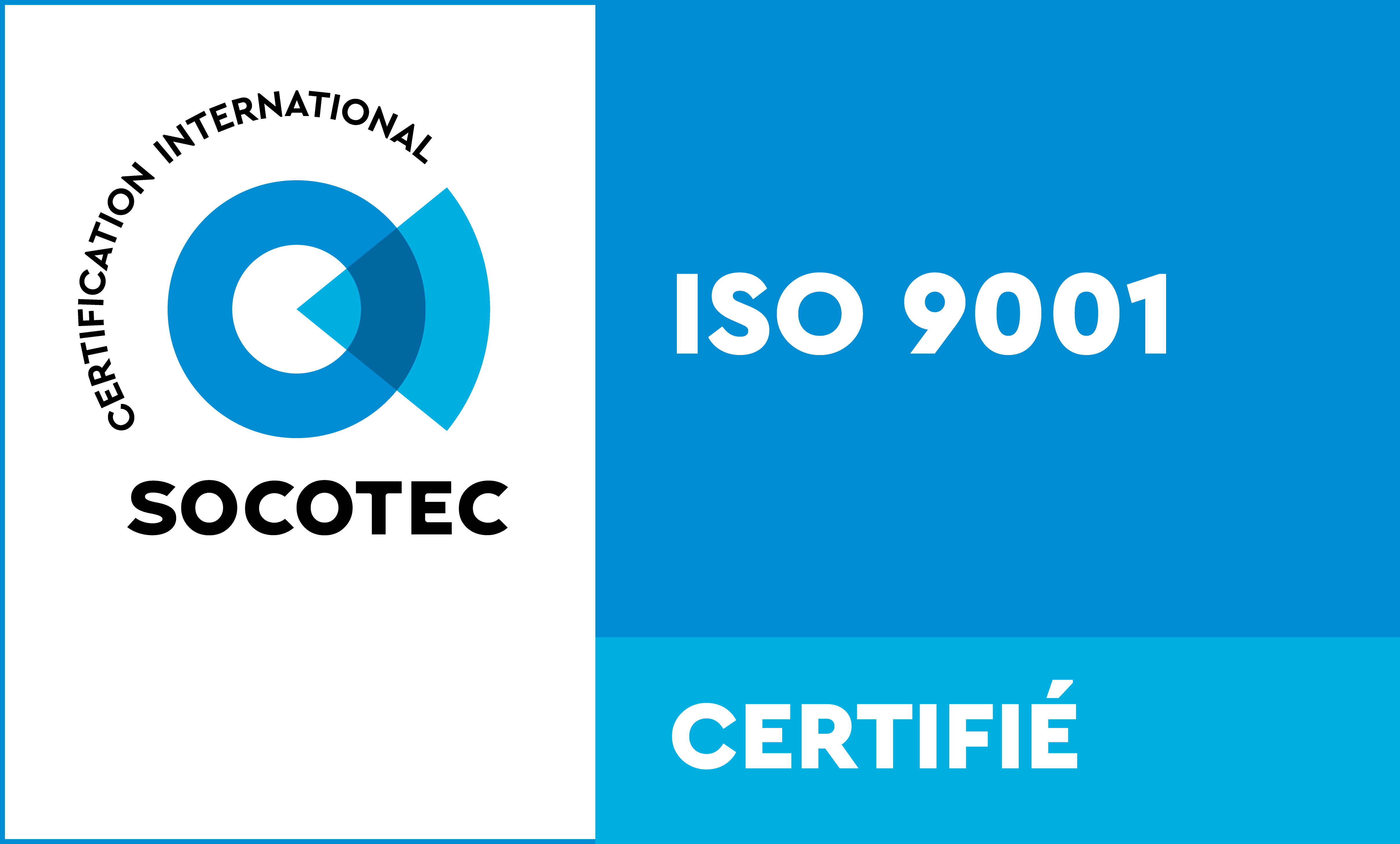 certification socotec iso 9001