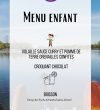 Children's menu Le Cinq 7