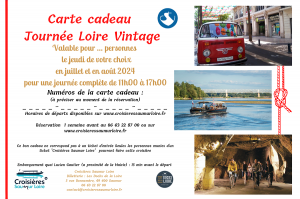 Bon cadeau 2024 - Journée Loire Vintage