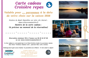 Bon cadeau - Croisière repas